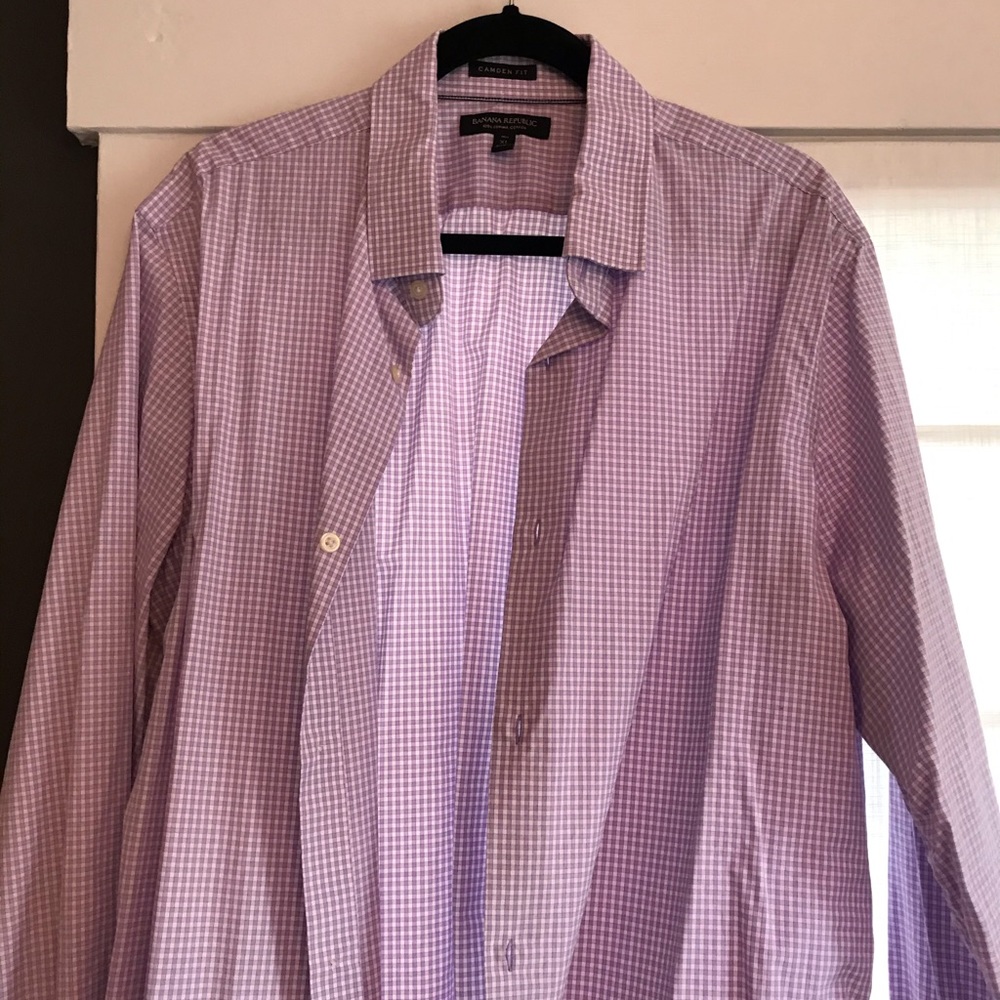 Banana Republic Men’s XL Camden fit dress shirt
